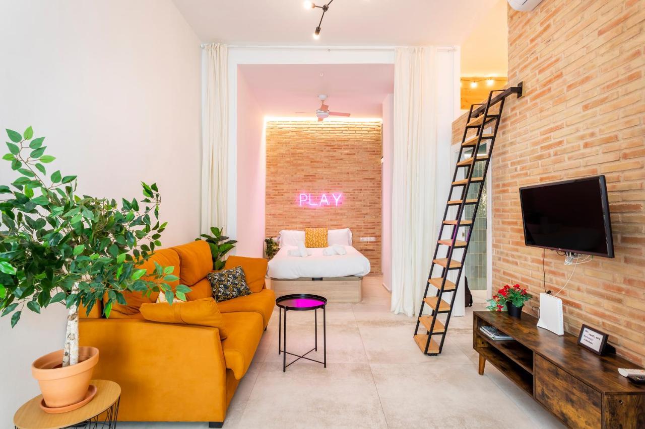 Appartement Charming Loft In Ruzafa, Soho B2 à Valence Extérieur photo