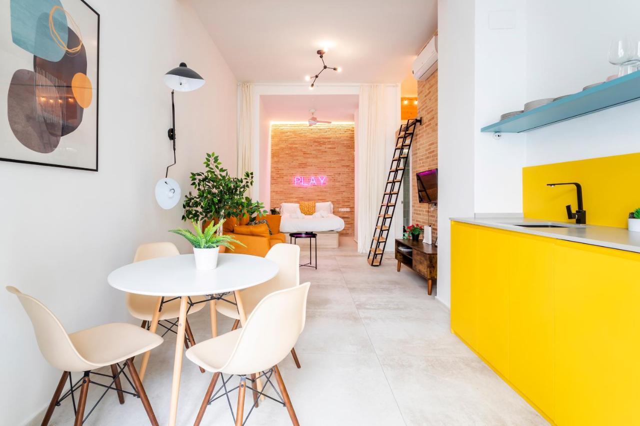 Appartement Charming Loft In Ruzafa, Soho B2 à Valence Extérieur photo